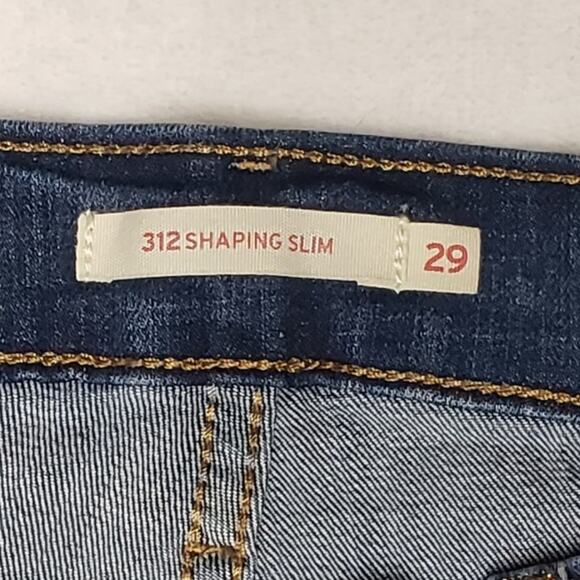 Levi’s 312 Shaping Slim Jeans – Size 29, Mid-Rise, Stretch Denim - Picture 3 of 12
